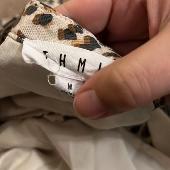 Thml animal print mini dress M - Picture 7 of 7